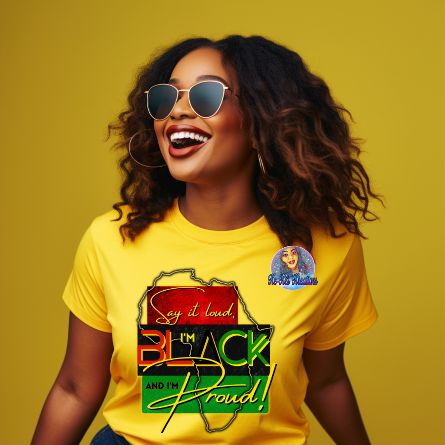 I'm black and I'm proud