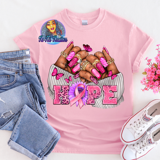 Breast Cancer T shirt Hope