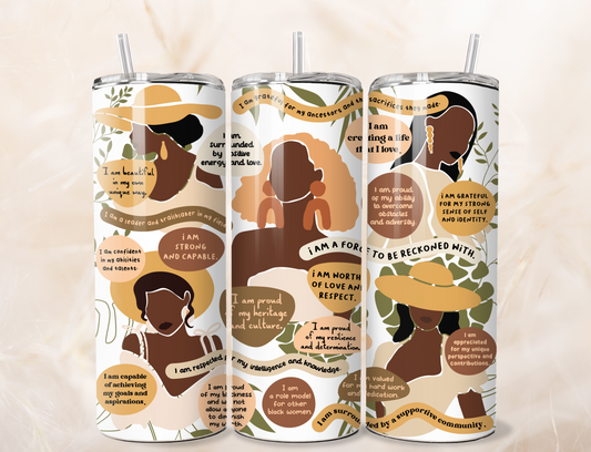 Daily Affirmation Tumbler