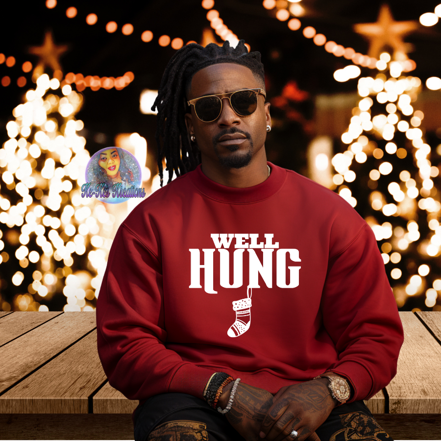 Well Hung CrewNeck