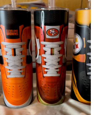 Football Tumblers