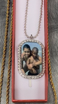 Bling Dog Tag Necklace