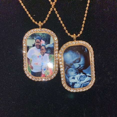 Bling Dog Tag Necklace