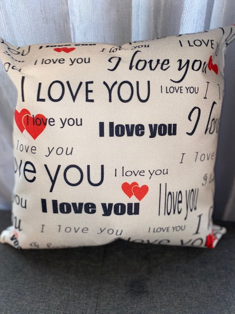 I Love You Pillow