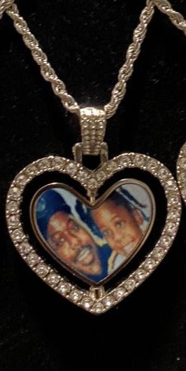 Rotating Double Sided Heart