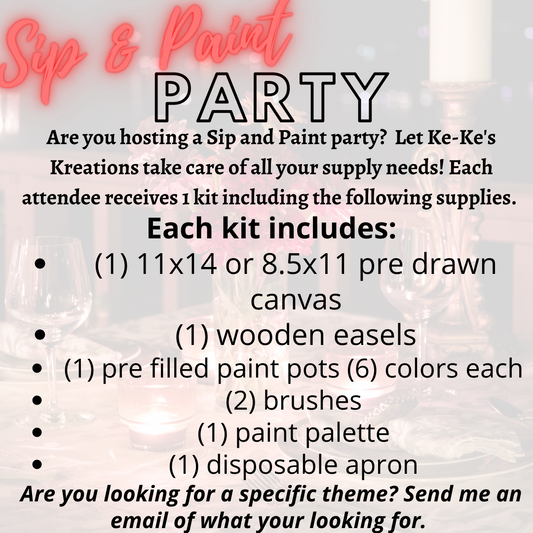 Sip and Paint Party