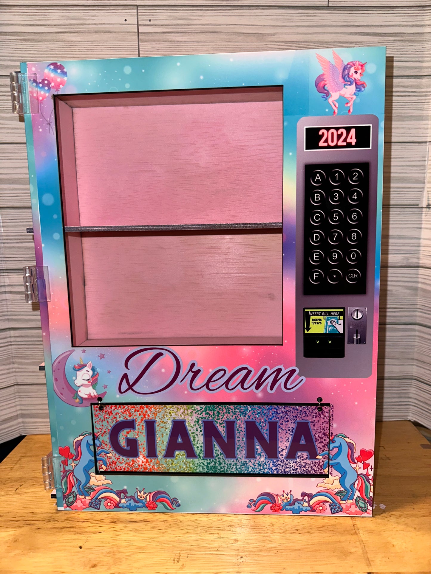 Custom vending machine