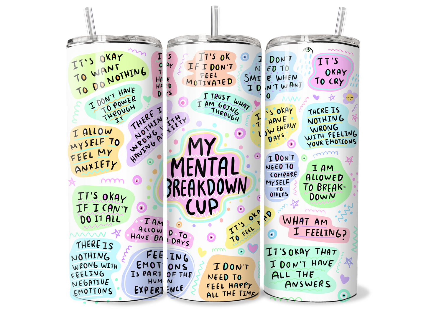 Mental Health Tumbler