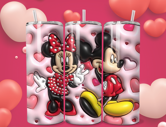 Minnie and Mickey Tumbler