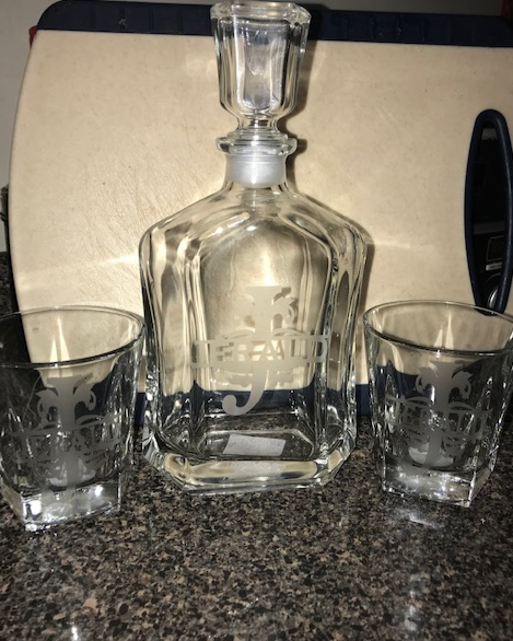 Glass Decanter Set